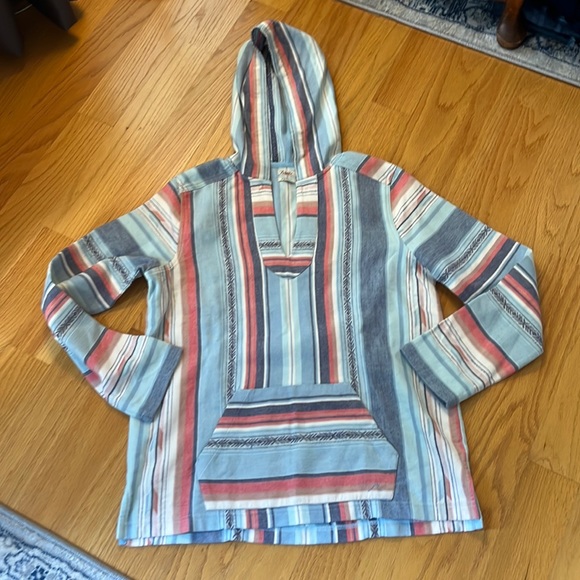 SOLD Faherty Baja hoodie organic cotton size small - Picture 2 of 8